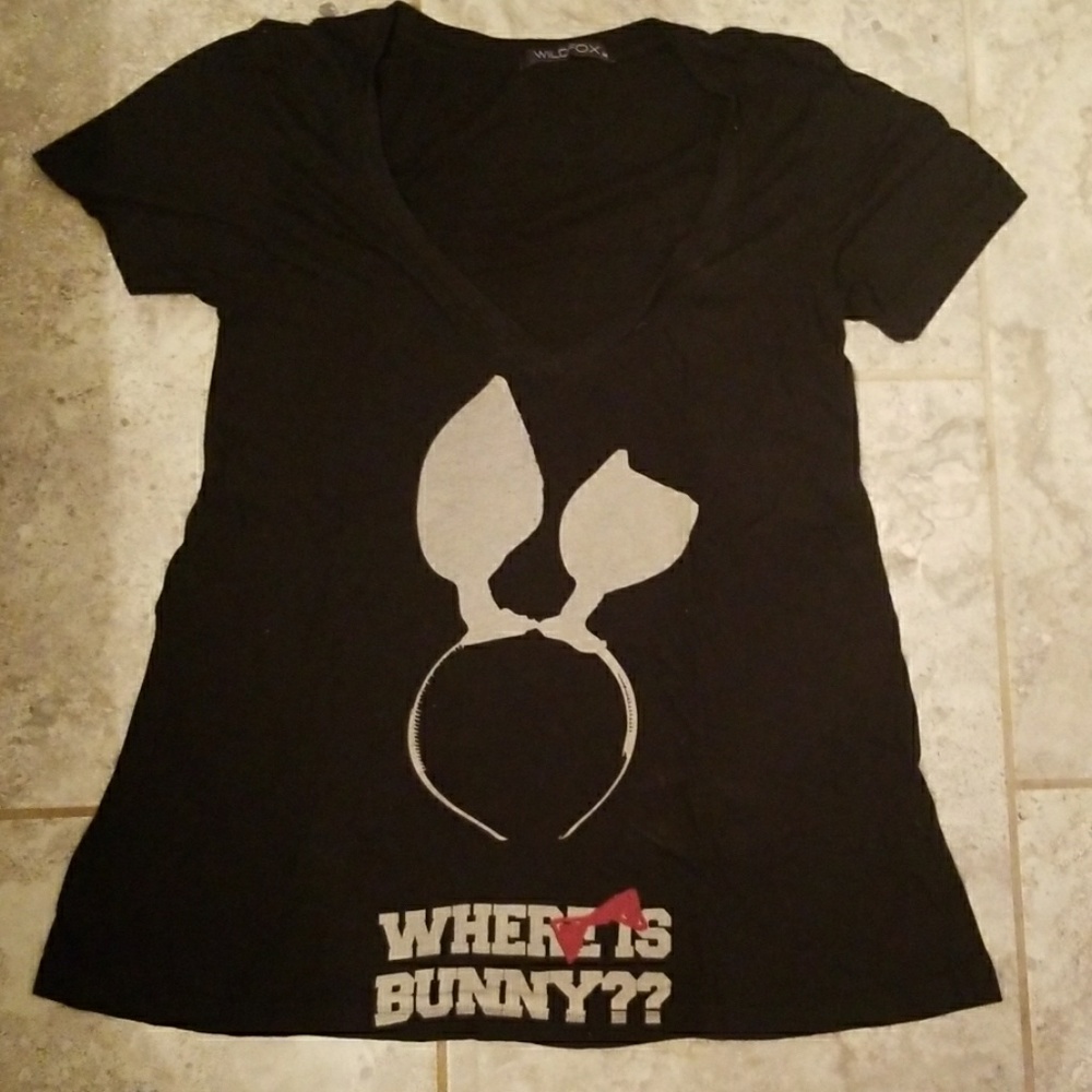 Wildfox "where is bunny??" Shirt